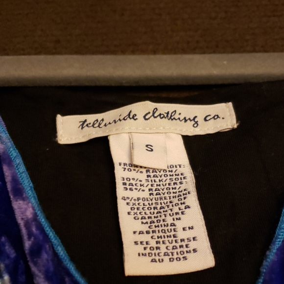 TELLURIDE CLOTHING CO. TOP SIZE SMALL - Picture 11 of 13